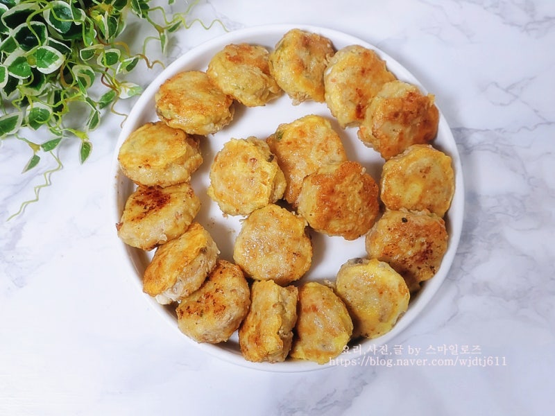 동그랑땡 만들기 돼지고기 동그랑땡 재료 반죽 레시피
