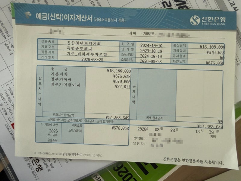 신한은행 청년도약계좌 결혼 특별중도해지 후기 (feat. 결혼, 혼인신고), 필수서류, 신청양식, ....