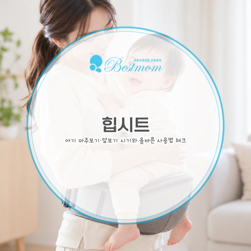 힙시트 사용시기 언제부터? 아기 마주보기·앞보기 시기와 올바른 사용법 체크