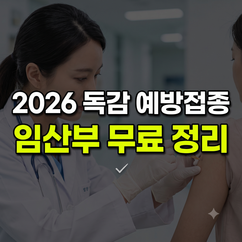시험관·임신 준비 필수 코스! 2026년 독감 예방접종 시기와 임산부 무료 대상 총정리