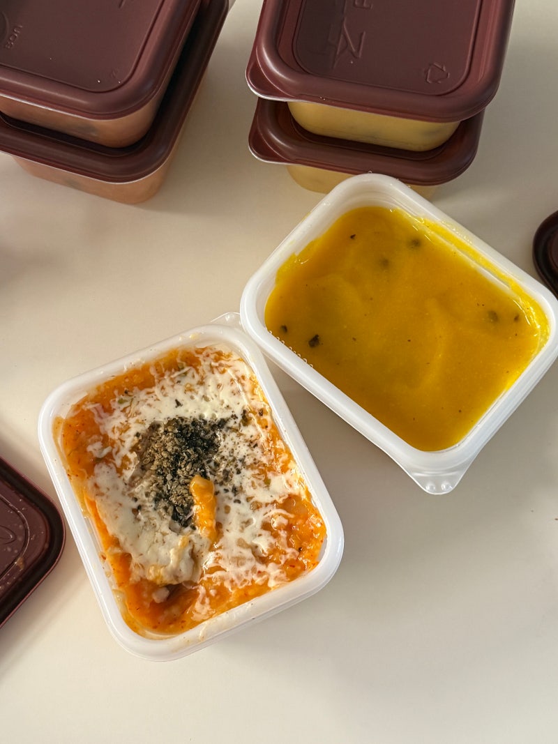 본죽 배달 후기 | 단호박죽·낙지김치죽 아이 아플 때 간편한 한끼