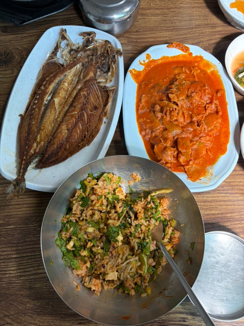 [안동] 간고등어 정식 산청식당 내돈내산 솔직후기 주차