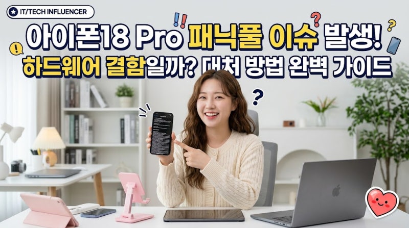 아이폰18 Pro 패닉풀 이슈 발생! 하드웨어 결함일까? 대처 방법 완벽 가이드