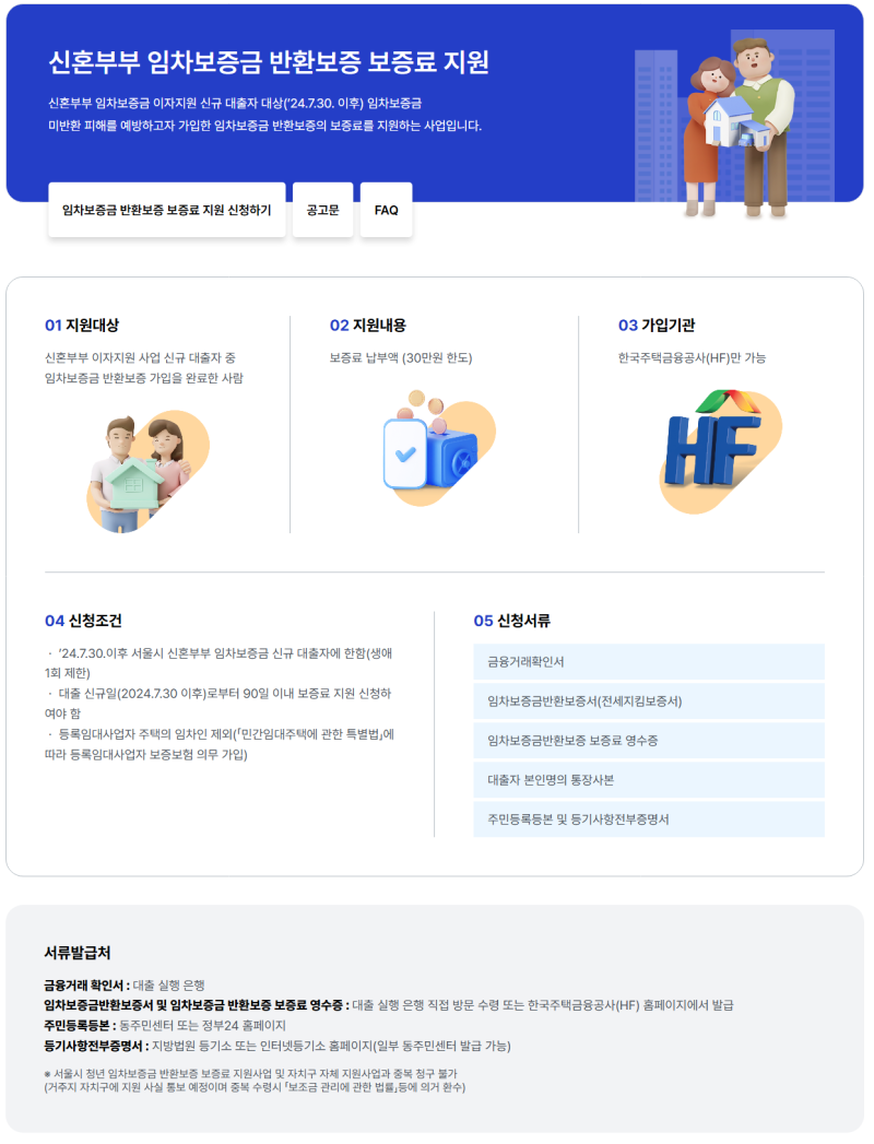 [호랑이 Q&A] 서울시 신혼부부 전세대출 받았다면 반환보증료 최대 30만 원 지원, 상계주공 전....
