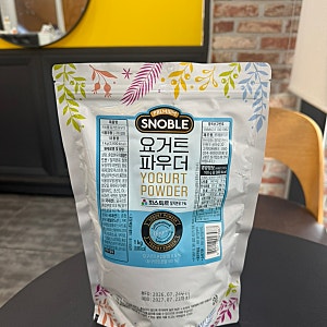 스노블 요거트 파우더 1kg / 플레인 요거트 스무디 블루베리요거트 스무디 카페 음료 레시피