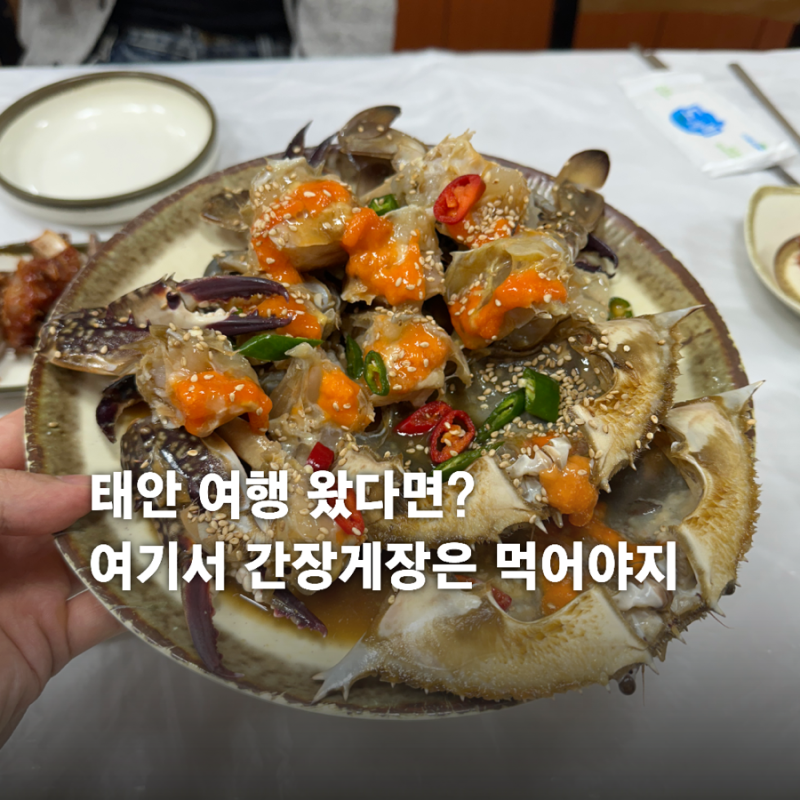 태안간장게장 맛집 솔직후기, 간장게장 주문하면 사이드로 양념게장 해물파전까지