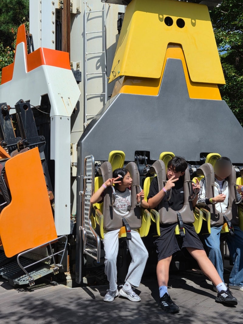 대전 놀이동산 오월드 놀이기구 어린이 키제한 철저하다