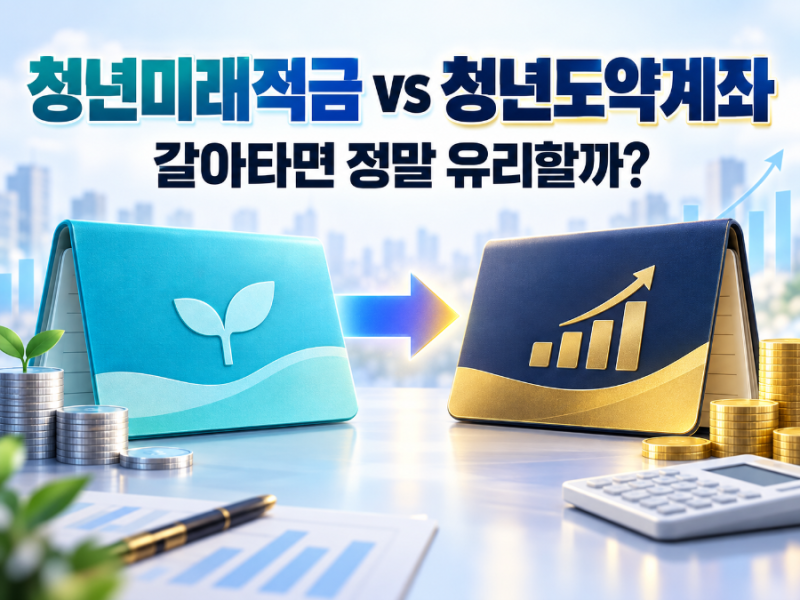 청년미래적금 vs 청년도약계좌, 갈아타면 정말 유리할까?