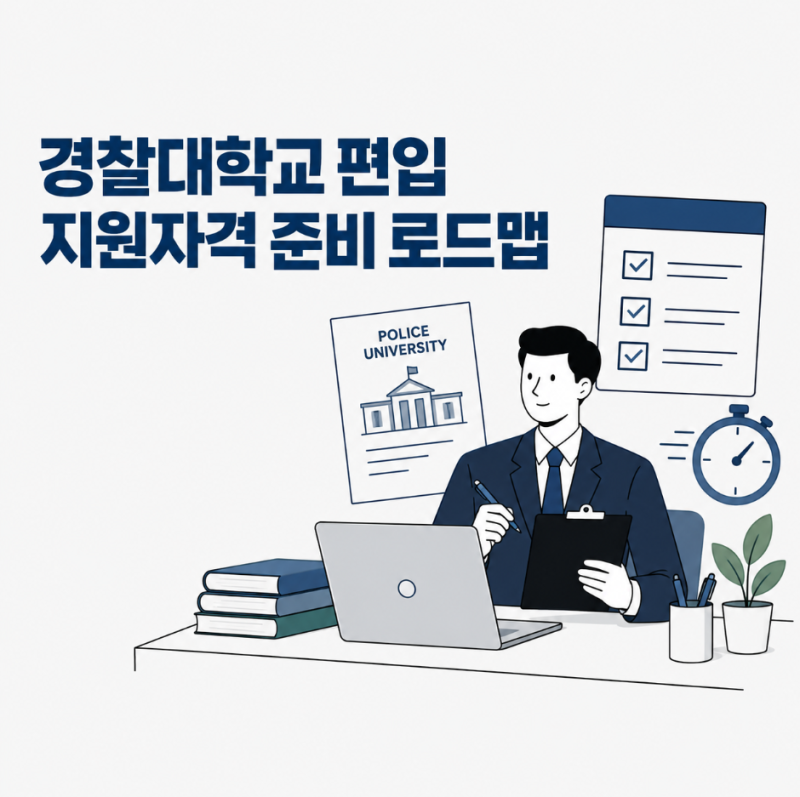 경찰대학교 편입 지원자격부터 1차 시험 과목과 체력검사까지 준비 로드맵