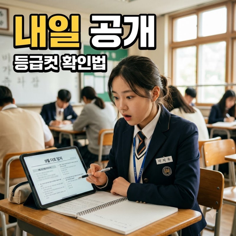 9월 더프 답지, 내일 공개 전 꼭 체크해야 할 등급컷 확인법
