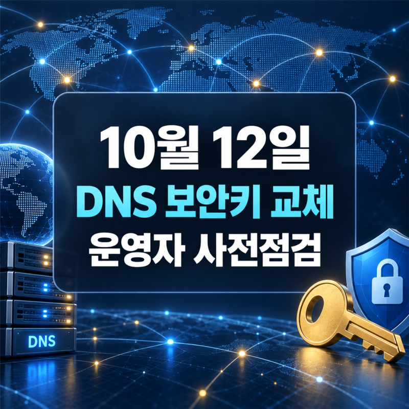 인터넷이 멈출 수도? 10월 12일 DNS 보안키 교체, 일반 이용자는 괜찮을까
