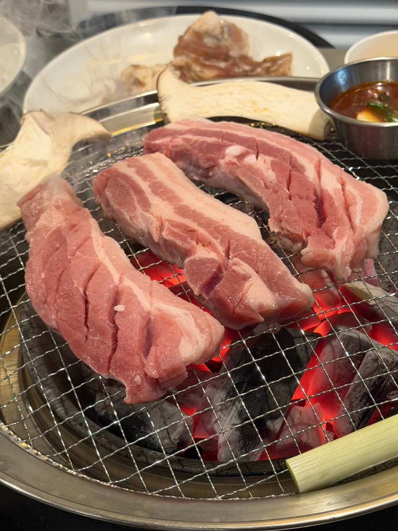 돼지꼬리구이와 삼겹살이 맛있는 집, 대전 도안동 반지하