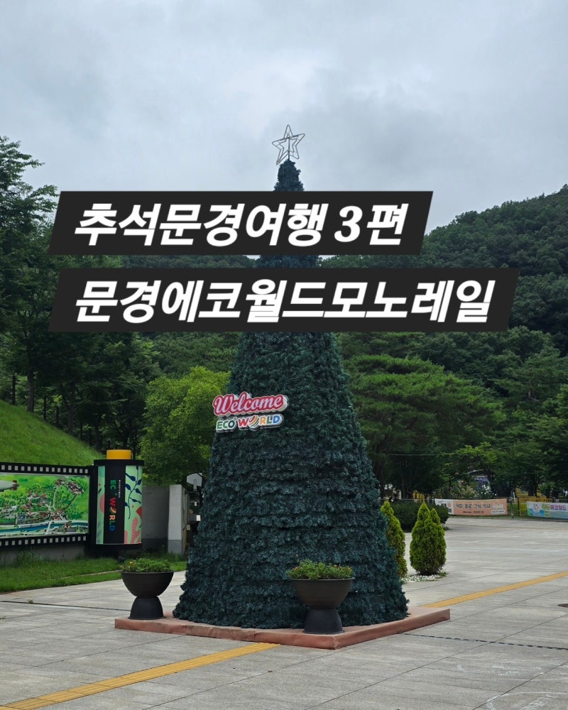 [추석 문경여행 ③] "모노레일 타고 슝!" 온 가족이 반하는 에코월드 완벽 코스