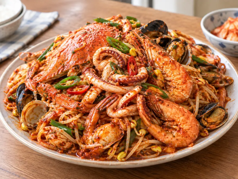 해물찜 황금레시피 매콤한 양념에 해물 듬뿍 넣어 맛있게 만드는 법
