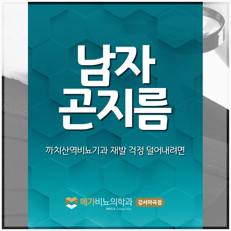 까치산역비뇨기과 남자 곤지름 치료, 재발 걱정 덜어내려면