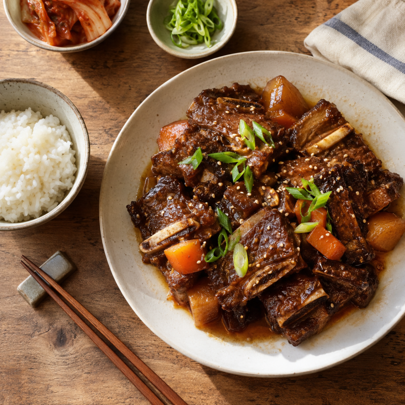 "진짜 이 맛이 가능해?"...간장 등갈비찜 레시피, 명절음식 최고 극찬 비결은?