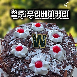 청주 우리 베이커리 초코케이크｜SNS 유명한 청주 케이크 맛집 (24시 무인가게 우리케이크 동....
