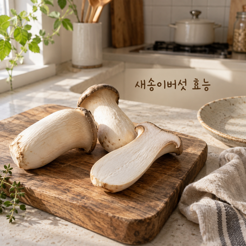 새송이버섯 효능 생각보다 다양해요, 구워 먹을 때 놓치기 쉬운 것