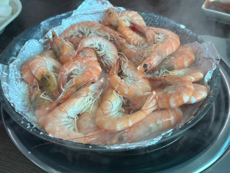 김포 대명항 대하구이 게장정식 맛집 새우랑꽃게랑 또간집 :)