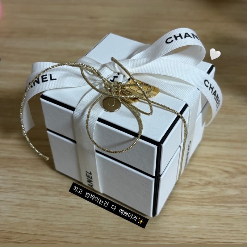 샤넬 코코크러쉬 목걸이 스몰 베이지골드 구매후기 (부산 센텀 신세계 샤넬/상품권 구매)
