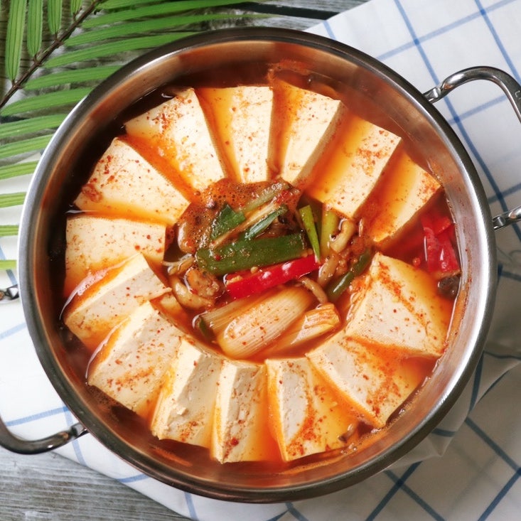 새우젓 두부찌개 레시피 양념장 만들기 만드는법 얼큰 두부전골 두부새우젓찌개 끓이는법