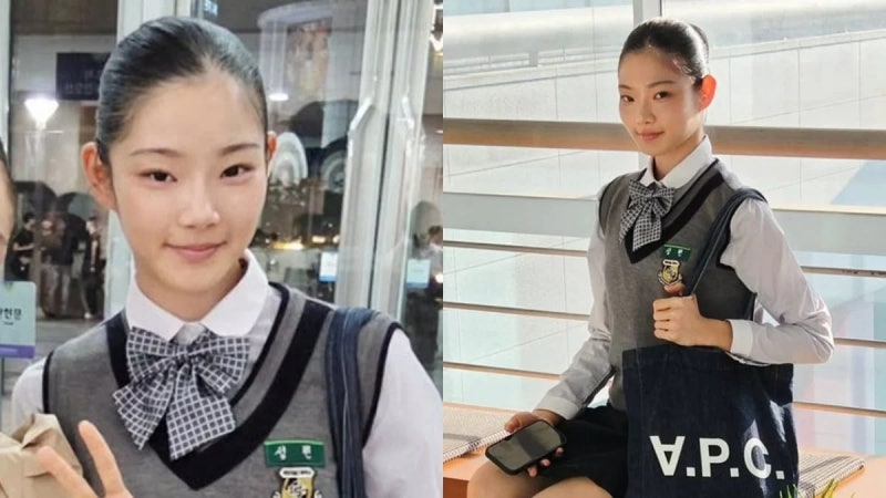 성동일 딸 19세 근황 공개, 올백 머리 무용과 여고생 '몰라보게 예뻐졌네'