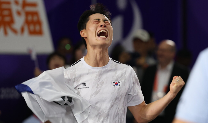 아시안게임 첫 테크볼 금메달! 생산직 근로자에서 금메달까지 , 국가대표 이준석의 기적