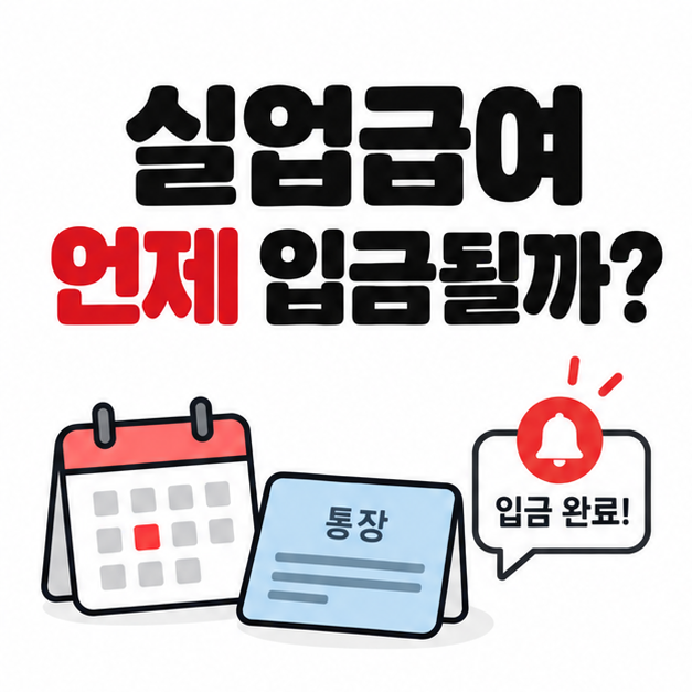 실업인정일 당일일까 다음 날일까? 실업급여 입금 시점 알아보기
