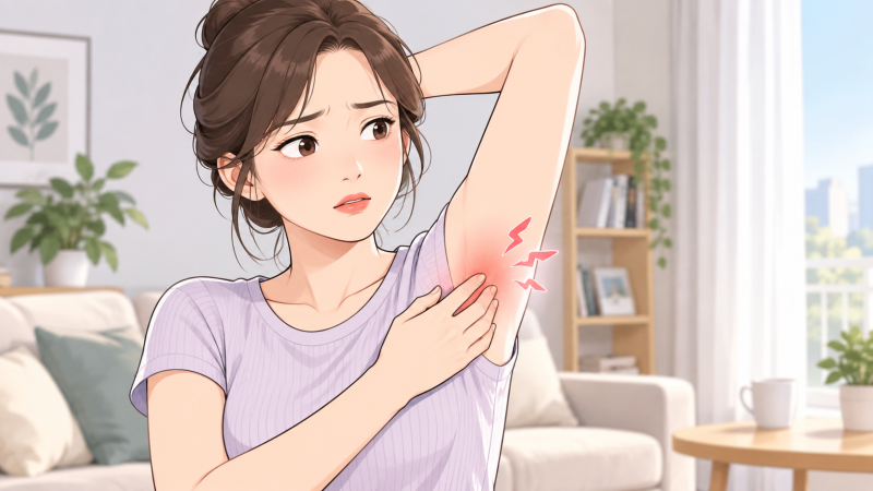 겨드랑이 통증 원인 5가지, 왼쪽 오른쪽 아픈 이유와 병원은 어디로?