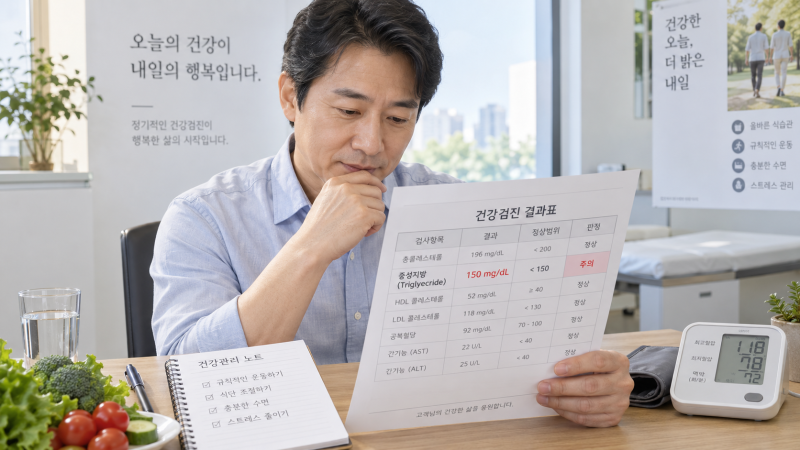 HDL 콜레스테롤 40이면 낮은 걸까? 남녀 기준 차이