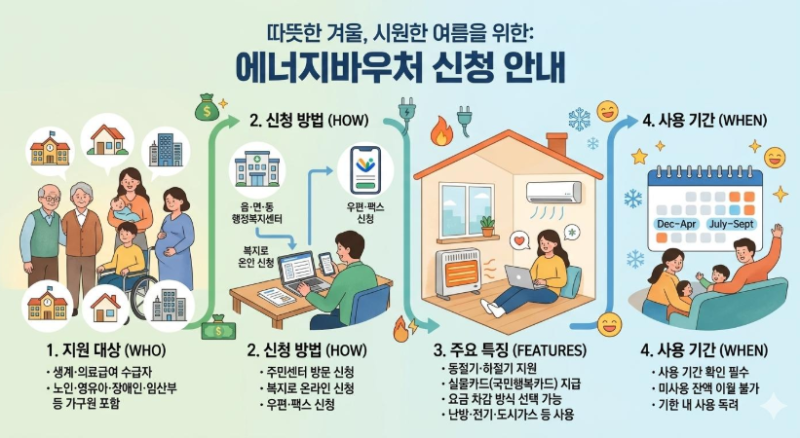 모르면 손해 보는 무료 생활혜택 10가지｜2026년 신청·조회 바로가기