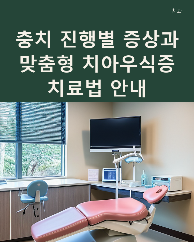 충치 진행별 증상과 맞춤형 치아우식증 치료법 안내
