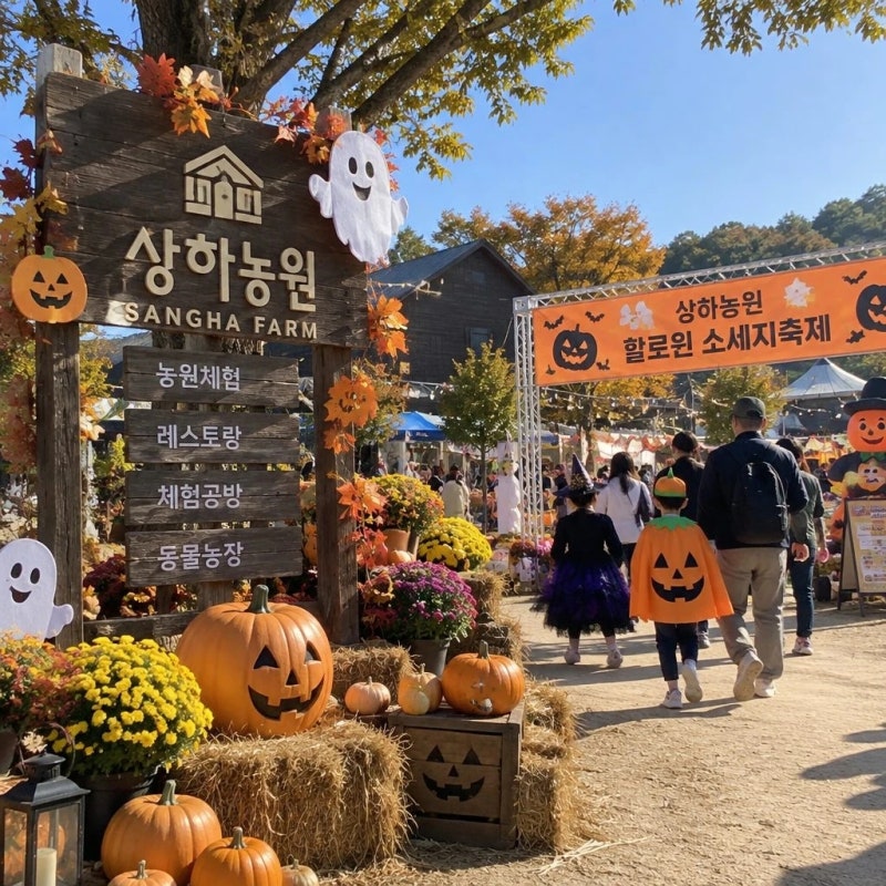 고창 상하농원 할로윈 소세지축제 일정과 사전예약