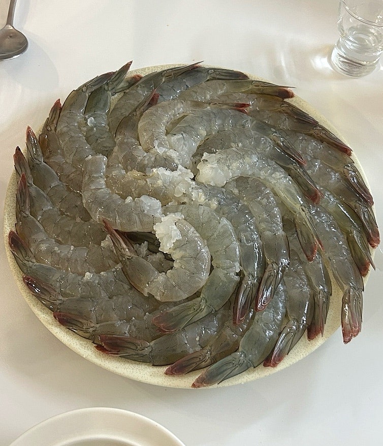 안산 생새우회 한대앞 농수산물시장 새우 활새우 시세 1kg 가격 구매 온누리상품권 환급