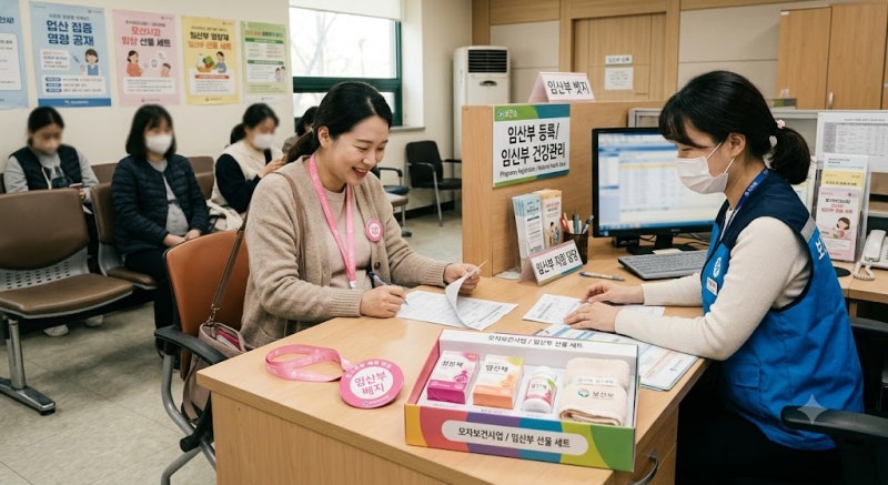 주민센터·보건소 임산부 혜택 총정리! 엽산제·철분제 무료 지급부터 산후도우미·출산축하....