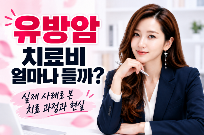 유방암 치료비 얼마나 들까? 수술·항암·입원까지 실제 사례로 본 암 치료비
