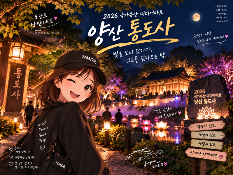 2026 9월 축제 양산 통도사 미디어아트 행사 빛축제｜기간, 공연시간, 주차, 운영프로그램, 야....