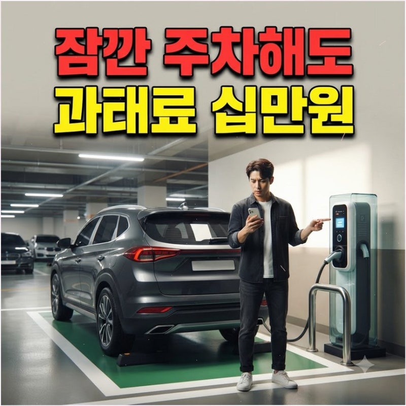 전기차 충전구역 주차위반 충전방해 과태료 아파트 완속 14시간 무심코 넘기면 낭패봅니다