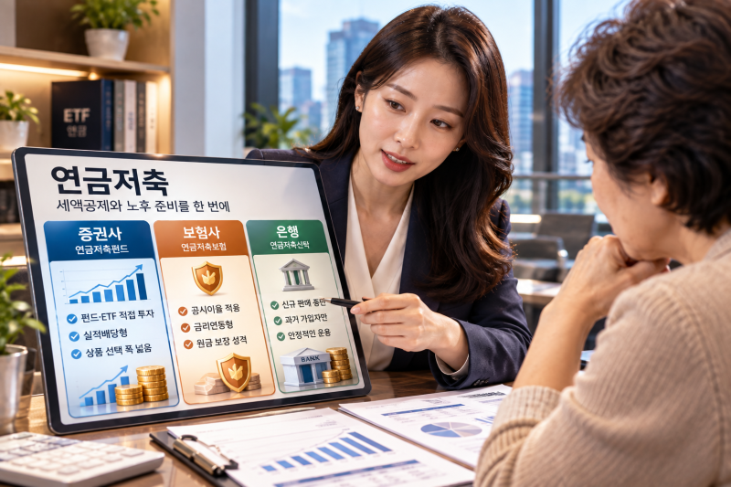연금저축펀드 vs 연금저축보험 수익률 30배 차이와 수수료 비교 총정리