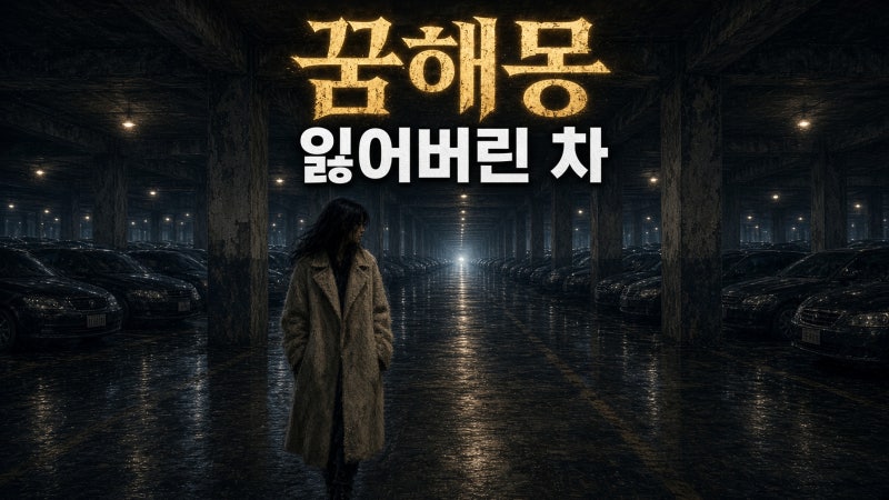 [주차한 차를 못 찾는 꿈] 꿈해몽｜내 차 잃어버리는 꿈·주차 위치 헤매는 꿈 (기반·방향성·....
