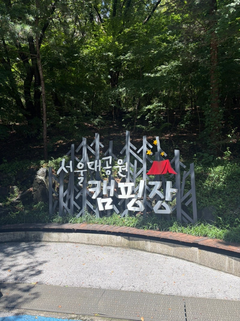 서울대공원 캠핑장 주말 주차 헬오브헬 리얼 꿀팁만