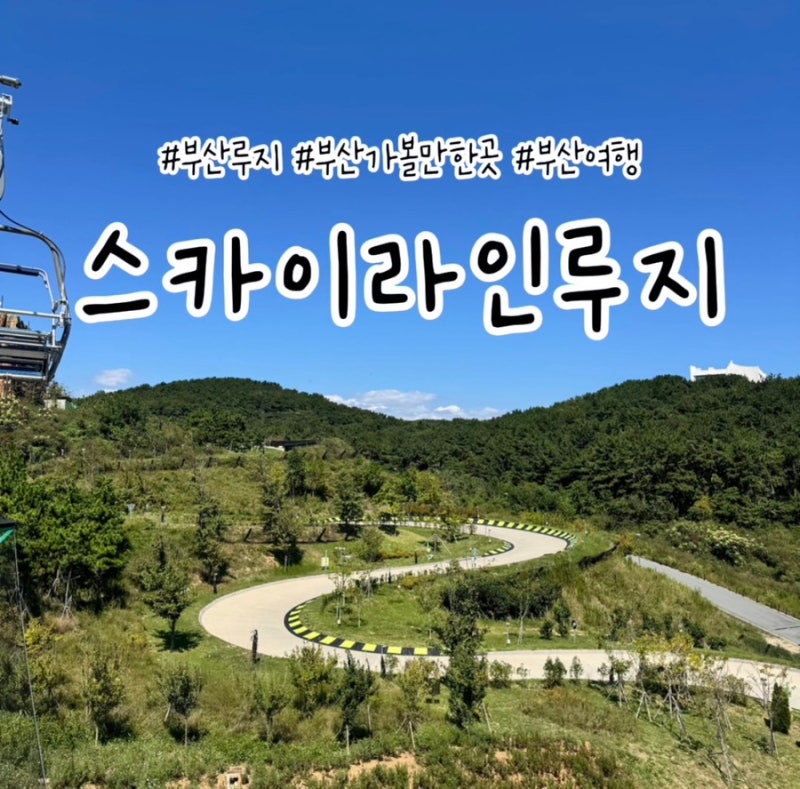 부산가볼만한곳 기장 놀거리 커플 데이트 필수 코스 스카이라인루지 부산