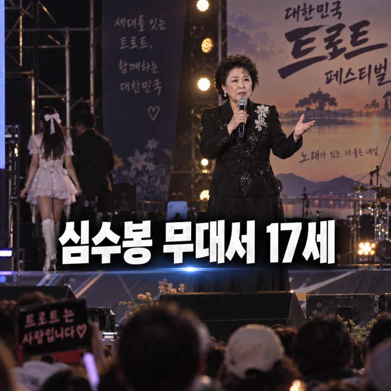 심수봉, 축제 무대서 17세 김다현 비판해 논란과 사과