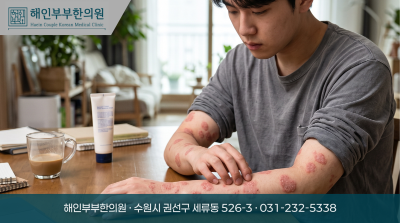 수원 동전처럼 번지는 가려움, 화폐상습진은 왜 생길까요?