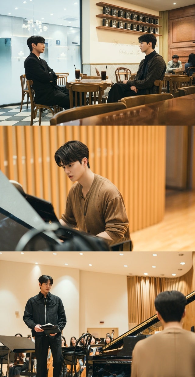송강·이준영, 9년 만의 협연 삐걱, 슬럼프 늪에 빠진 송강이 피아노 앞에 멈췄다