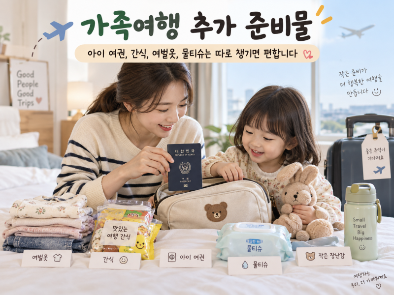 해외여행 갈 때 뭐 챙기지? 해외여행 준비물 체크리스트 캐리어·기내 준비물 완벽 체크