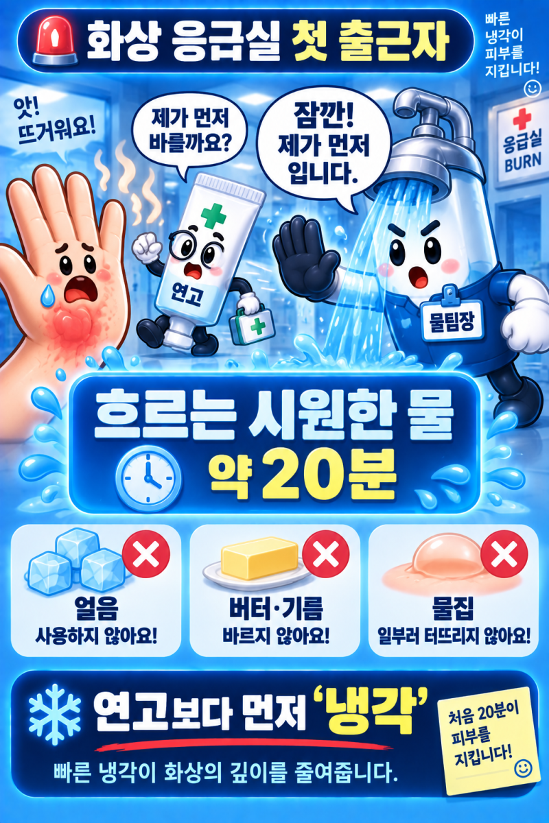 화상연고 어떤 걸 발라야 할까? 성분별 차이와 화상 치료법