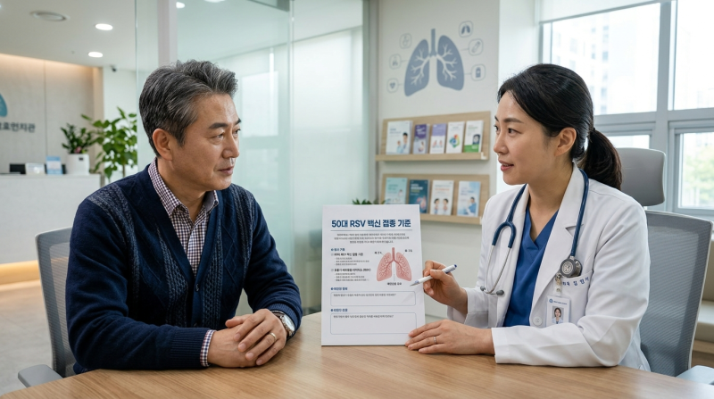 감기인 줄 알았는데 폐렴까지? 50대부터 확인할 호흡기세포융합바이러스(RSV) 백신 기준