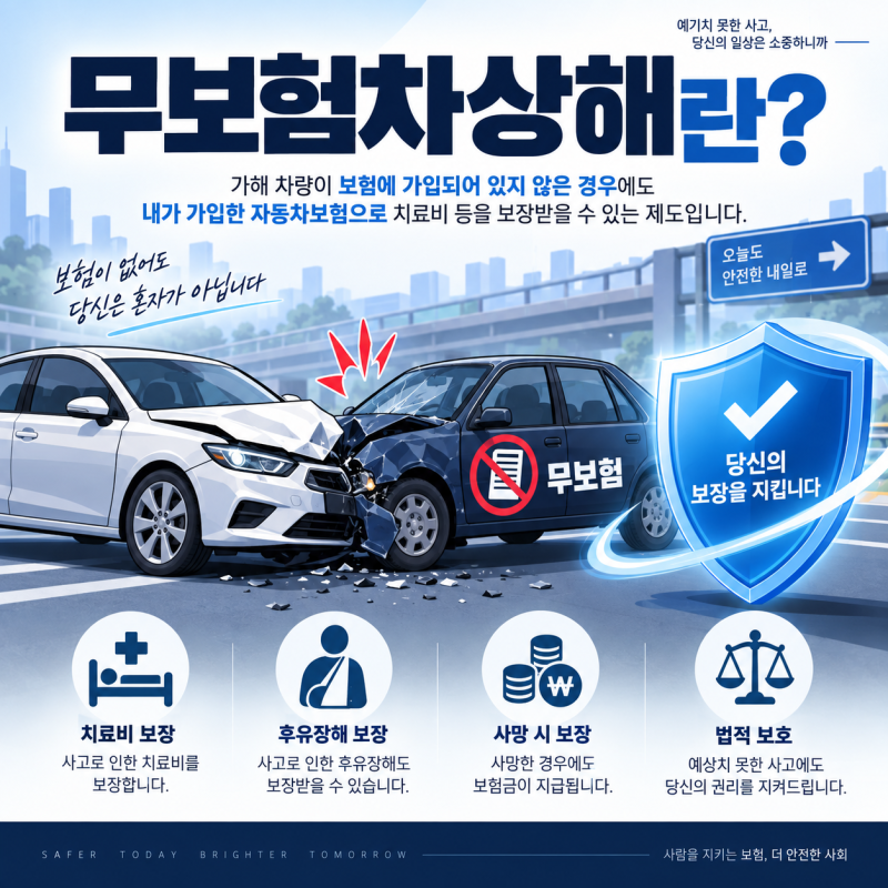무보험차상해 특약, 2억 vs 5억 어떤 걸 골라야 할까?