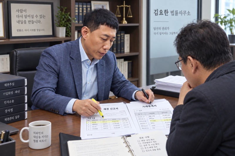 회생채권신고서, 회생채권 신고기간 넘기면 받을 돈이 사라집니다